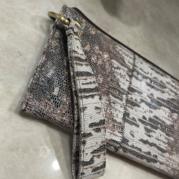 Hobo Vida wallet clutch lizard print 100% leather - Picture 8 of 14